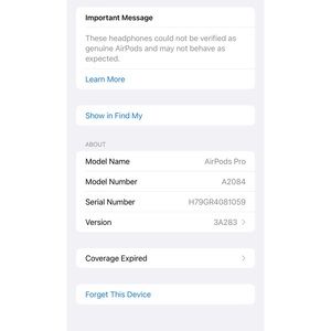 BEWARE. i was sold FAKE AirPods that pretended to be authentic by @anadasilva18